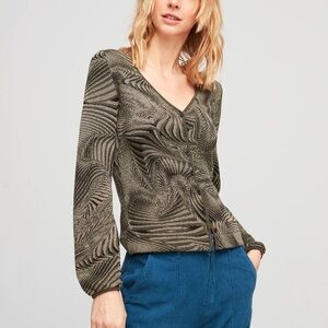 Aldo Martins Cretil v neck cardigan, size XS